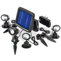 Meilleure affaire ? Set De 3 Spots à énergie Solaire - Avec Détecteur De Mouvement Esotec ? -France Esotec Soldes 2024 11452544 3