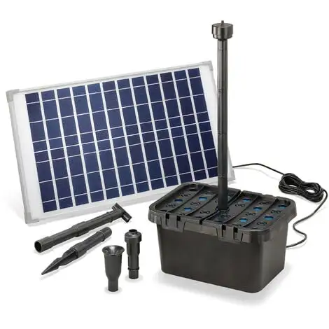 Remise ? Filtre De Bassin Solaire Professional 25W 100902 L/h Pompe De Bassin De Jardin Esotec 100902 ✔️ 1 Remise ? Filtre De Bassin Solaire Professional 25W 100902 L/h Pompe De Bassin De Jardin Esotec 100902 ✔️