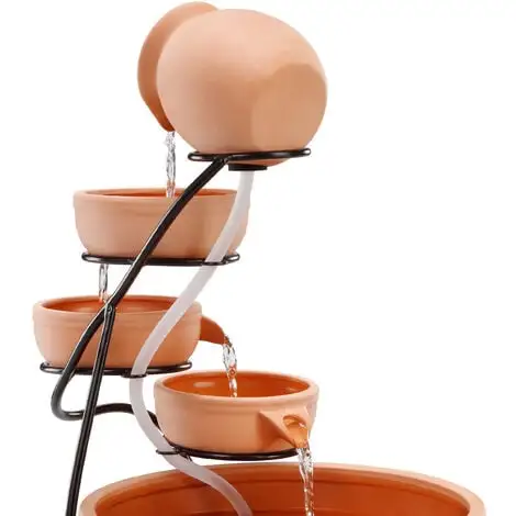 Coupon ✔️ ESOTEC Fontaine à Cascade Solaire Fontaine Solaire En Terre Cuite Fontaine De Jardin 101302 ? 4 Coupon ✔️ ESOTEC Fontaine à Cascade Solaire Fontaine Solaire En Terre Cuite Fontaine De Jardin 101302 ? – Image 4