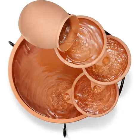 Coupon ✔️ ESOTEC Fontaine à Cascade Solaire Fontaine Solaire En Terre Cuite Fontaine De Jardin 101302 ? 5 Coupon ✔️ ESOTEC Fontaine à Cascade Solaire Fontaine Solaire En Terre Cuite Fontaine De Jardin 101302 ? – Image 5