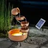 De gros ? Fontaine Solaire Cascade Avec Batterie + LED Fontaine Solaire Fontaine De Jardin Esotec 101304 ⭐ -France Esotec Soldes 2024 26787348 1
