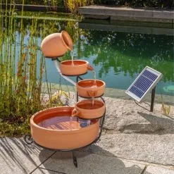 De gros ? Fontaine Solaire Cascade Avec Batterie + LED Fontaine Solaire Fontaine De Jardin Esotec 101304 ⭐ -France Esotec Soldes 2024 26787348 3
