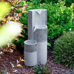 Promo ? ESOTEC Fontaine De Jardin Fontaine Cascade Décoration De Fontaine Ornementale Fontaine D’intérieur 230V 101454 ?