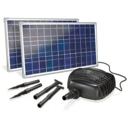 Promo ? Pompe Solaire De Cours Deau 50W 3400 L / H Pompe Solaire Pompe Cascade étang Esotec 101766 ?