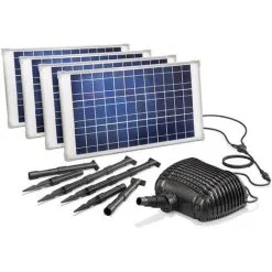 Remise ? Pompe Solaire De Cours D’eau 100W 5000l / H Pompe Solaire Pompe Cascade étang Esotec 101781 ?