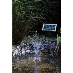 Sortie ? Pompe Solaire Pour Bassin 5W Avec Batterie Et LED Pour Bassin De Jardin Bassin Esotec 101920 ? -France Esotec Soldes 2024 26787784 4