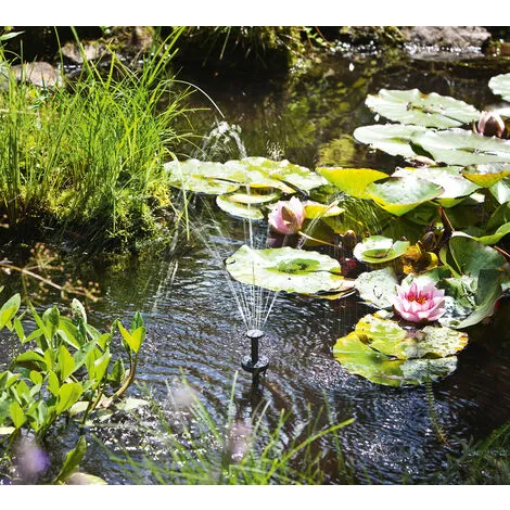 Promo ? Pompe Solaire Pour Bassin 8W 300l / H Batterie LED Pompe Solaire Pompe Pour Bassin De Jardin Esotec 101923 ? 3 Promo ? Pompe Solaire Pour Bassin 8W 300l / H Batterie LED Pompe Solaire Pompe Pour Bassin De Jardin Esotec 101923 ? – Image 3