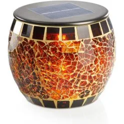 Nouveau ? Lampe De Table Solaire Lampe De Décoration De Lampe Solaire Mosaïque Brillante, Esotec 102066 ❤️ -France Esotec Soldes 2024 26788035 3