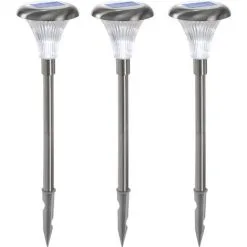 Meilleure affaire ? Lot De 3 Lampes Solaires Capri Duo Lampadaire Couleur Lampe Solaire Décorative, Esotec 102068 ? -France Esotec Soldes 2024 26788046 3