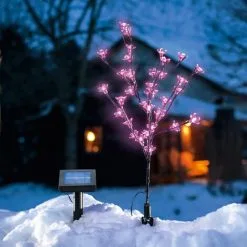 Bon marché ? Arbuste à Fleurs Solaire Lumière Décorative Lampe Solaire Lampe De Jardin Extérieur LED Esotec 102104 ? -France Esotec Soldes 2024 26788140 4