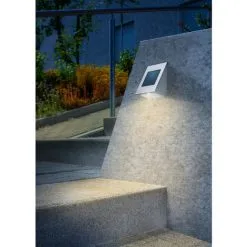 Bon marché ? Spot Solaire Mural Métal 3000K + 6500K Spot Solaire Lampe Solaire Esotec 102116 ? -France Esotec Soldes 2024 26788148 4