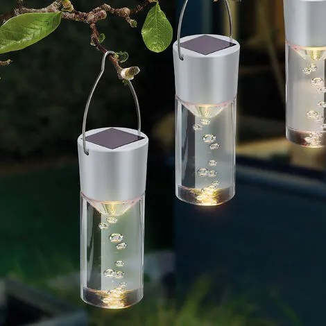 Meilleure affaire ? Luminaires Suspendus Solaires Lot De 4 Luminaires Solaires Blanc Chaud Décoration De Jardin LED Esotec 102117 ? 4 Meilleure affaire ? Luminaires Suspendus Solaires Lot De 4 Luminaires Solaires Blanc Chaud Décoration De Jardin LED Esotec 102117 ? – Image 4