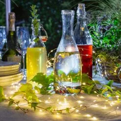 Sortie ? ESOTEC Lot De Lumière Solaire 100 LED Guirlandes Blanches Chaudes Fête Du Jardin Solaire 102178 ✔️ -France Esotec Soldes 2024 26788221 4