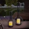 Meilleur prix ? Lampes Décoratives Solaires Lot De 2 Lampes De Jardin Lanterne Lumière Solaire Extérieure Esotec 102227 ?