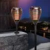 Meilleure vente ? Torche Solaire Lot De 2 Torche De Jardin Effet Flamme Lampe Solaire Jardin Esotec 102483 ? -France Esotec Soldes 2024 26788542 1