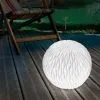 Meilleur prix ⌛ Boule Solaire 26 Cm Optique Grès Lumière Solaire Décoration De Jardin LED Esotec 102677 ❤️ -France Esotec Soldes 2024 26788672 1