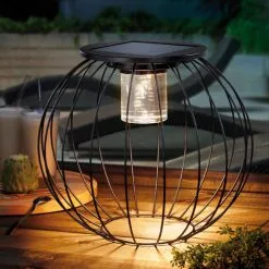 Promo ? Lampe Solaire Décorative Sorrento Lampe De Jardin Lanterne Lampe Solaire Esotec 102744 ? -France Esotec Soldes 2024 26788776 3
