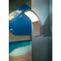 Meilleure affaire ? Applique LED SlimLine Applique Murale Blanc Chaud Lampe D’extérieur, Esotec 201148 ✔️ -France Esotec Soldes 2024 26789129 3