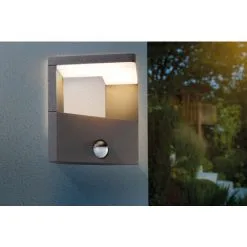 Budget ? ESOTEC Applique Murale D’extérieur à Capteur LED Blanc Chaud 3000K 650lm 10 Watts Applique D’extérieur, 201164 ❤️ -France Esotec Soldes 2024 26789153 4