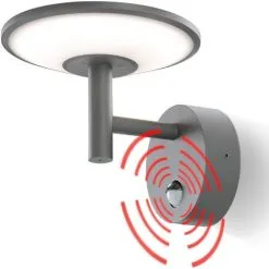 Offres ✔️ ESOTEC Applique Dextérieur à Capteur LED Blanc Chaud 3000K 900lm Applique Dextérieur 15 Watts 201175 ?