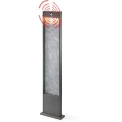 Acheter ? ESOTEC LED Capteur Chemin Lumière Blanc Chaud 3000K 800lm 15 Watts Lampe Borne D’éclairage 201182 ?