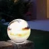 Meilleur prix ? Boule Solaire 26 Cm Marbre Pierre Optique Lumière Solaire Décoration De Jardin LED Esotec 102673 ⭐ -France Esotec Soldes 2024 26789450 1