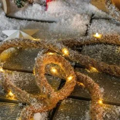 Les meilleures critiques de ? Luminaire Corde De Jute 60 LED Lampe Solaire Blanc Chaud Corde Jardin Vintage Esotec ✨ -France Esotec Soldes 2024 26789601 3