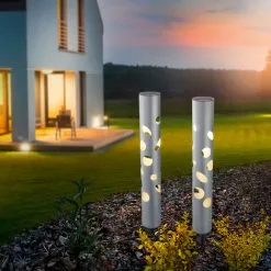 Budget ? Lampes Solaires Modernes Ensemble De 2 Prises De Jardin Pour éclairage Extérieur, Esotec 102132 ? -France Esotec Soldes 2024 26789795 5