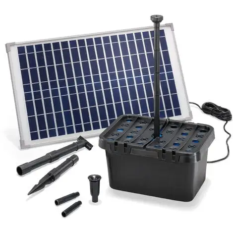 Promo ? Filtre De Bassin Solaire Professional 25W 875 L/h Pompe De Bassin De Jardin Esotec 100902 ? -France Esotec Soldes 2024 26789852 1