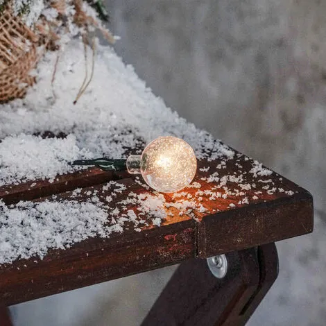 Meilleure vente ? Guirlande Lumineuse Solaire Avec 30 Boules Lumineuses LED Party Blanc Chaud Décoration De Noël Esotec ⌛ 3 Meilleure vente ? Guirlande Lumineuse Solaire Avec 30 Boules Lumineuses LED Party Blanc Chaud Décoration De Noël Esotec ⌛ – Image 3