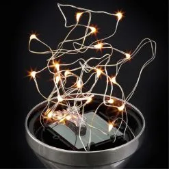 De gros ? Ensemble De Prises De Jardin Solaire En Mosaïque De Verre Blanc Chaud, éclairage Solaire De Jardin, Esotec 102310 ✔️ -France Esotec Soldes 2024 26789909 3