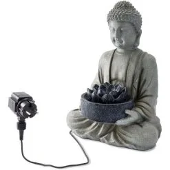 De gros ⌛ ESOTEC Fontaine De Jardin Bouddha Fontaine + Décoration Lumineuse LED Fontaine D’intérieur 230V 101452 ⌛ -France Esotec Soldes 2024 26789926 2