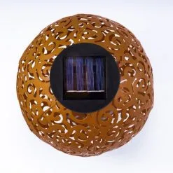 Top 10 ? ESOTEC Boule Solaire En Métal Lot De 2 Samira 20 Et 30cm Décoration De Jardin Rouille Lampe Solaire LED ? -France Esotec Soldes 2024 26790073 3