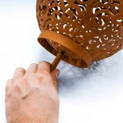 Top 10 ? ESOTEC Boule Solaire En Métal Lot De 2 Samira 20 Et 30cm Décoration De Jardin Rouille Lampe Solaire LED ? -France Esotec Soldes 2024 26790073 5