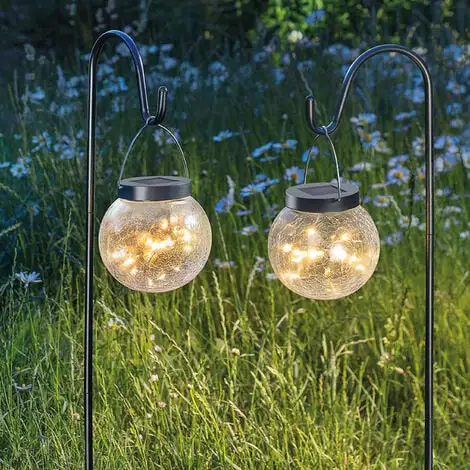 Vente flash ? Ensemble De Lampes Solaires Suspendues En Mosaïque De Verre Blanc Chaud Jardin De Lumières Solaires, Esotec 102314 ? 1 Vente flash ? Ensemble De Lampes Solaires Suspendues En Mosaïque De Verre Blanc Chaud Jardin De Lumières Solaires, Esotec 102314 ?