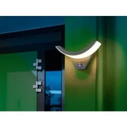 Offres ? ESOTEC Applique D’extérieur à Capteur LED Blanc Chaud 2800K 550lm 9 Watts Applique D’extérieur, 201505 ❤️ -France Esotec Soldes 2024 26790232 3