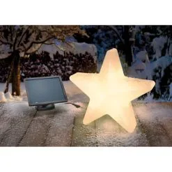Le moins cher ? Couleur De Lumière étoile Lumineuse Solaire Commutable Décoration De Noël Décoration D’hiver Esotec 102122 ✨ -France Esotec Soldes 2024 26790308 5