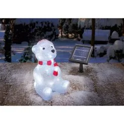 Le moins cher ? Solar Leuchtbär Décoration D’hiver Décoration De Noël éclairage Extérieur, Esotec 102123 ❤️ -France Esotec Soldes 2024 26790317 3