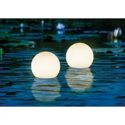 Budget ? ESOTEC Boule Lumineuse LED Solaire Flottante Set 15cm Lampe De Jardin Blanc Chaud + Froid 102125 ? -France Esotec Soldes 2024 27595034 3