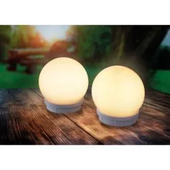 Budget ? ESOTEC Boule Lumineuse LED Solaire Flottante Set 15cm Lampe De Jardin Blanc Chaud + Froid 102125 ? -France Esotec Soldes 2024 27595034 4