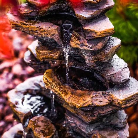 Remise ? ESOTEC Fontaine De Jardin Fontaine Cascade Fontaine Décorative Déco Fontaine Dintérieur 230V 101455 ? 4 Remise ? ESOTEC Fontaine De Jardin Fontaine Cascade Fontaine Décorative Déco Fontaine Dintérieur 230V 101455 ? – Image 4