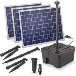 Remise ⌛ ESOTEC Kit Filtre Solaire Pour Bassin Professional 150W 5000 L/h Pompe De Bassin Pour Bassin 100912 ?